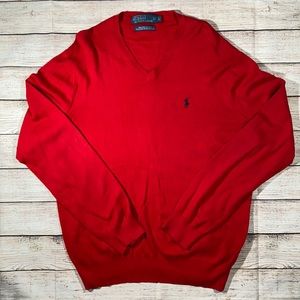 Polo Ralph Lauren v-neck sweater men’s size large